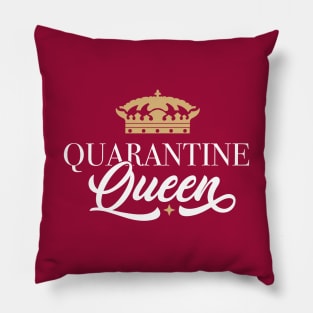 Quarantine Queen Crown Design Pillow