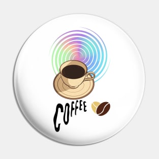 Coffee Give Me Power Pin