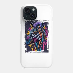 Zebra wpap pop art Phone Case