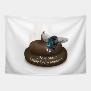 Life is Short - The Fly Tapestry