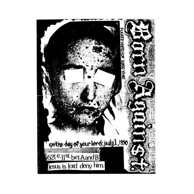 Born Against Punk Flyer by Punk Flyer Archive