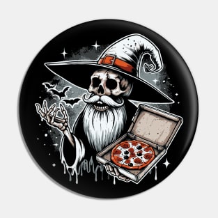 Pizza Wizard // Retro Horror Art Pin