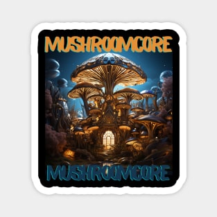 Mushroomcore Madness Magnet