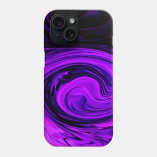 Purple Swirls Phone Case