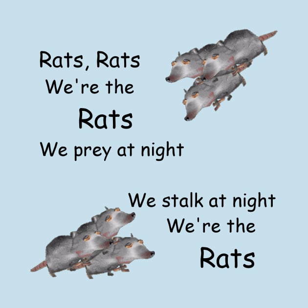 Rat Movie We're The Rats Shirt (And Other) by nhitori