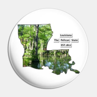 Louisiana USA Pin