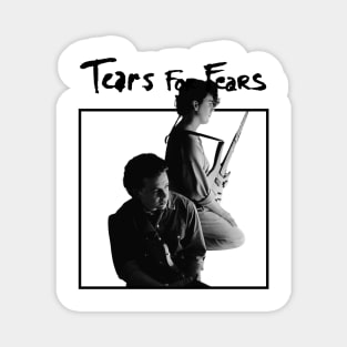 Vintage 80s Tears For Fears Magnet