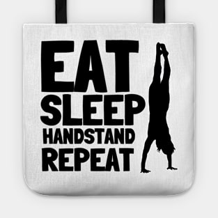 Eat Sleep Handstand Repeat Calisthenics Tote