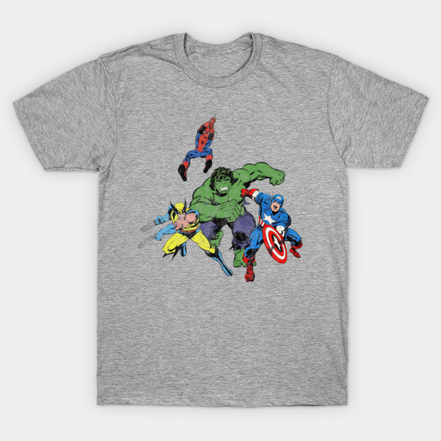 marvel super hero t shirt