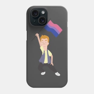 Jimmy Jr. x Bisexual Flag Phone Case