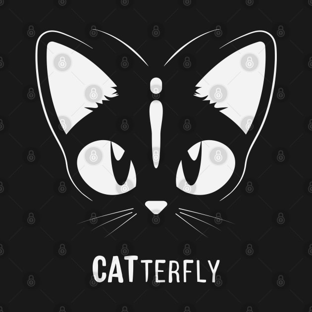 Catterfly ( Cat + Butterfly) by dot.Dedi