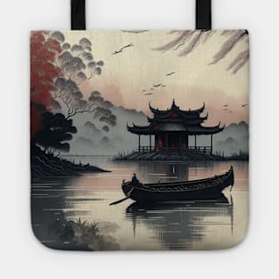 The Art of Chinese Ink Painting Tote