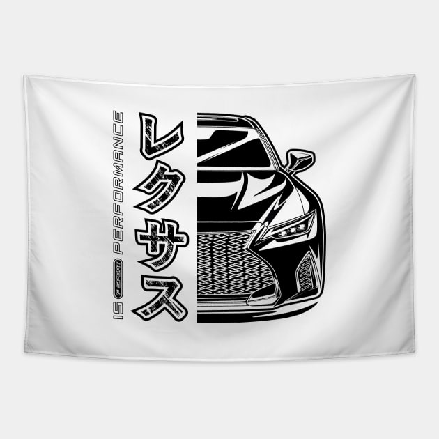 IS F Sport Performance - Black Print Tapestry by WINdesign