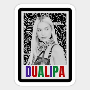 Cool Dua Lipa lyrics Sticker for Sale by mgmcghee