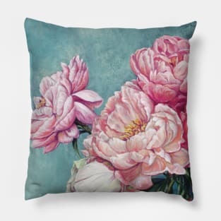 Peony Bouquet Pillow