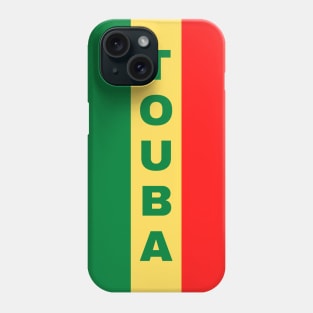 Touba City in Senegalese Flag Colors Vertical Phone Case