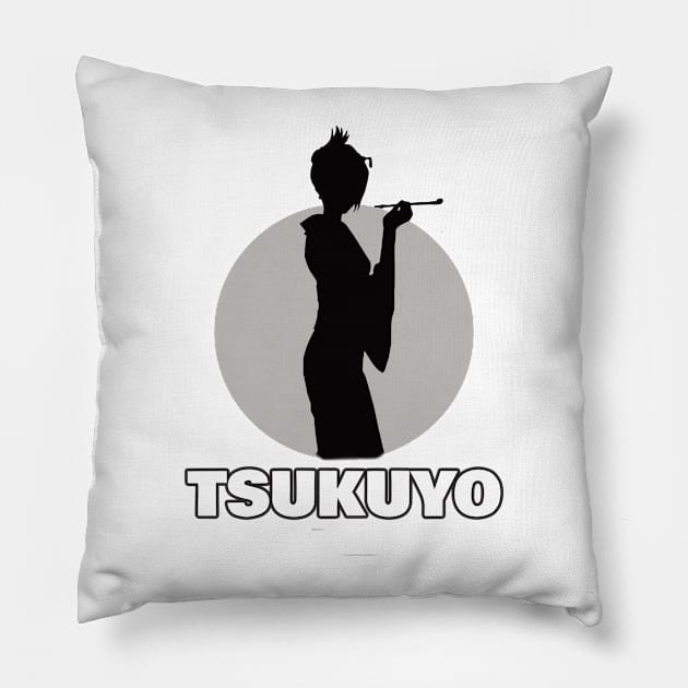 Tsukuyo Silver Moon Pillow by Earphone Riot