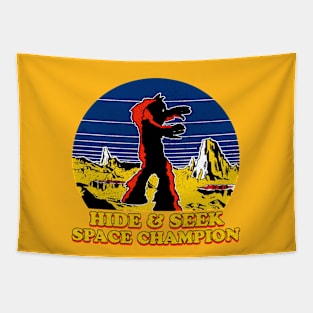 Hide and Seek Space Champion Tapestry