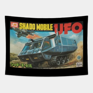 Vintage Model Kit Box Art - UFO Mobile Tapestry