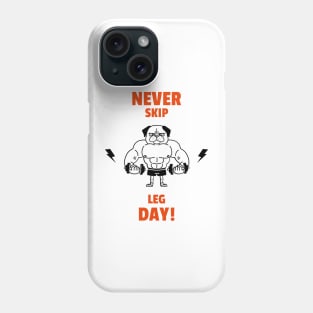 Leg day By Lamaj Phone Case