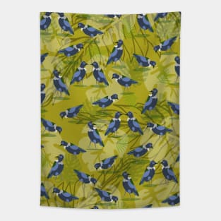 Tui Bird Pattern Tapestry