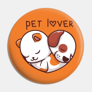 pet lover Pin