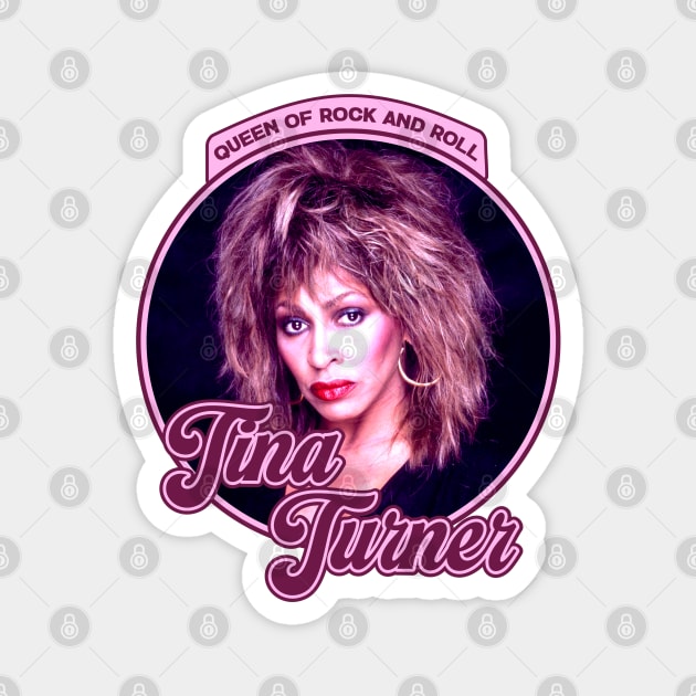 Tina Turner Singer And Song Writer Magnet by Gvsarts