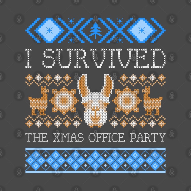 I Survived the Christmas Office Party by cacostadesign