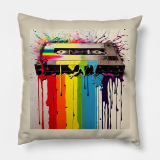 Colour explosion Cassette Pillow