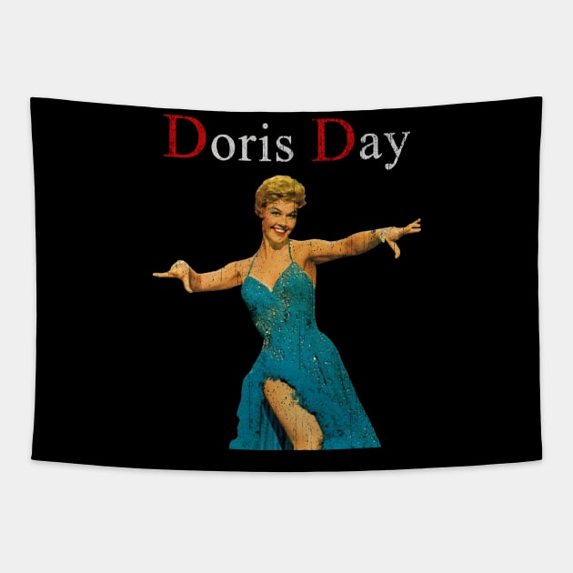 Doris Day // Dream A Little Dream Of Me Tapestry by Super Cell Art