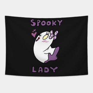 Spooky Lady Tapestry