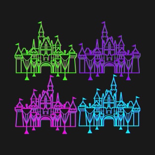 neon castles T-Shirt