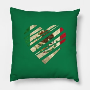 Mexico Heart Pillow