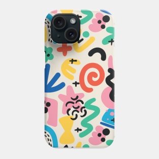 Colorful Abstract sample pattern Phone Case