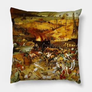 Vivid Retro - The Triumph of Death Pillow