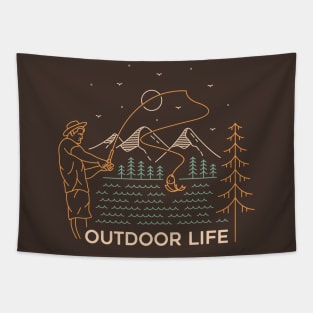 Outdoor Life 3 Tapestry