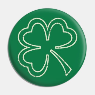 Vintage St. Patrick's Day Irish American Lucky Shamrock Pin