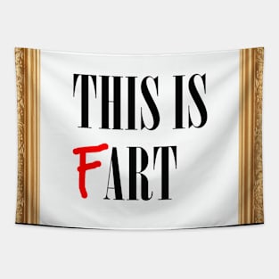 Fart Art Tapestry