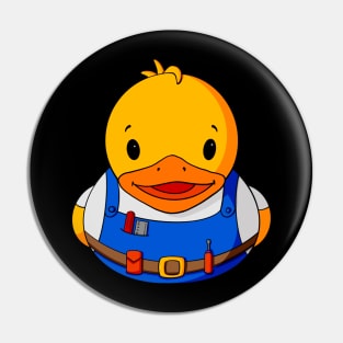 Handyman Rubber Duck Pin