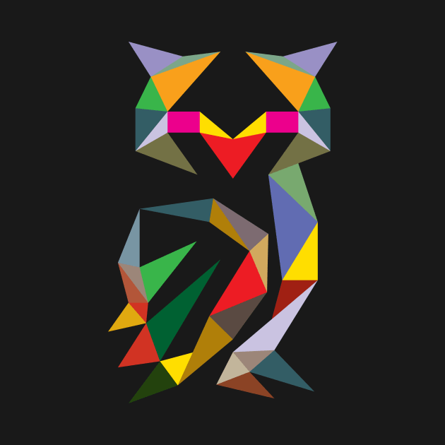 Geometric Owl by martinussumbaji