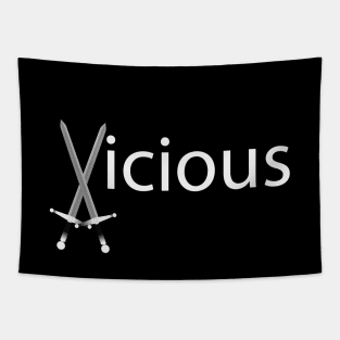 Vicious being vicious artistic design Tapestry