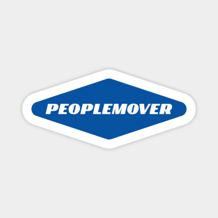 Retro Peoplemover Magnet