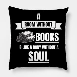 Bookworm No Books no Soul Pillow