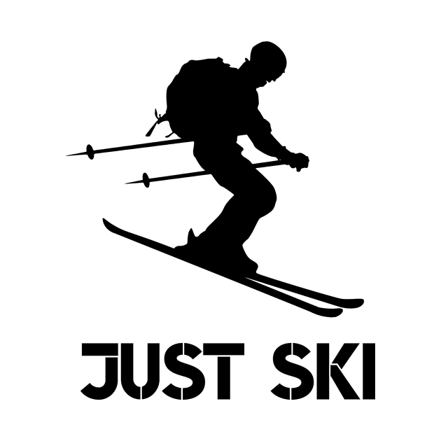 Just Ski by colorsplash