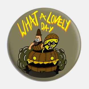 SpongeBob Squarepants Mad Max Furiosa Mashup Movie Pin