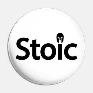 Stoic being stoic creative typography design Pin