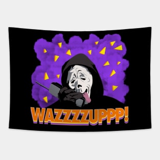 Wazzzzuppp Scary Movie Tapestry