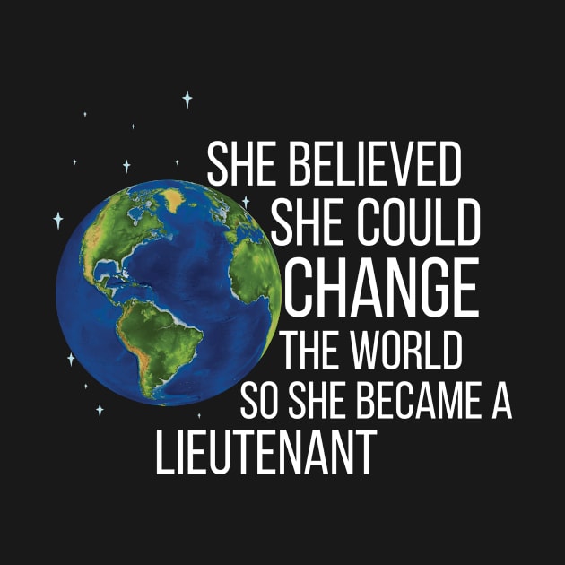 She Believed She Could Change The World So She Became A Lieutenant by Saimarts