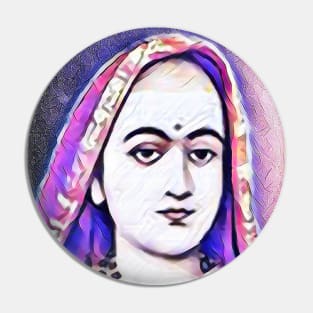 Adi Shankara Pink Portrait | Adi Shankara Artwork 7 Pin