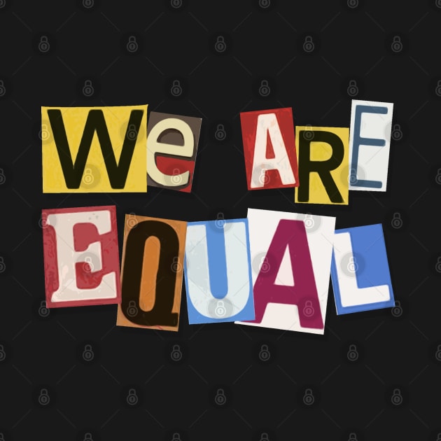 We are equal by Mario_SP_Ueno